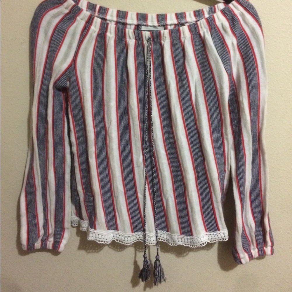 Vero Moda off the shoulder knit blouse